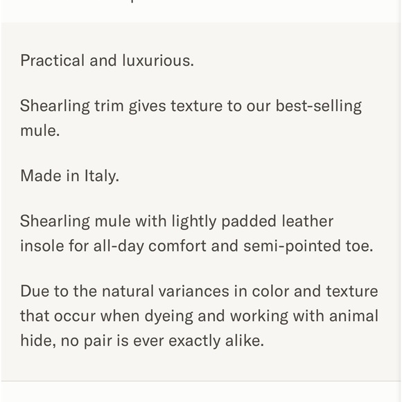 Jenni Kayne Shearling Mule - Picture 3 of 9